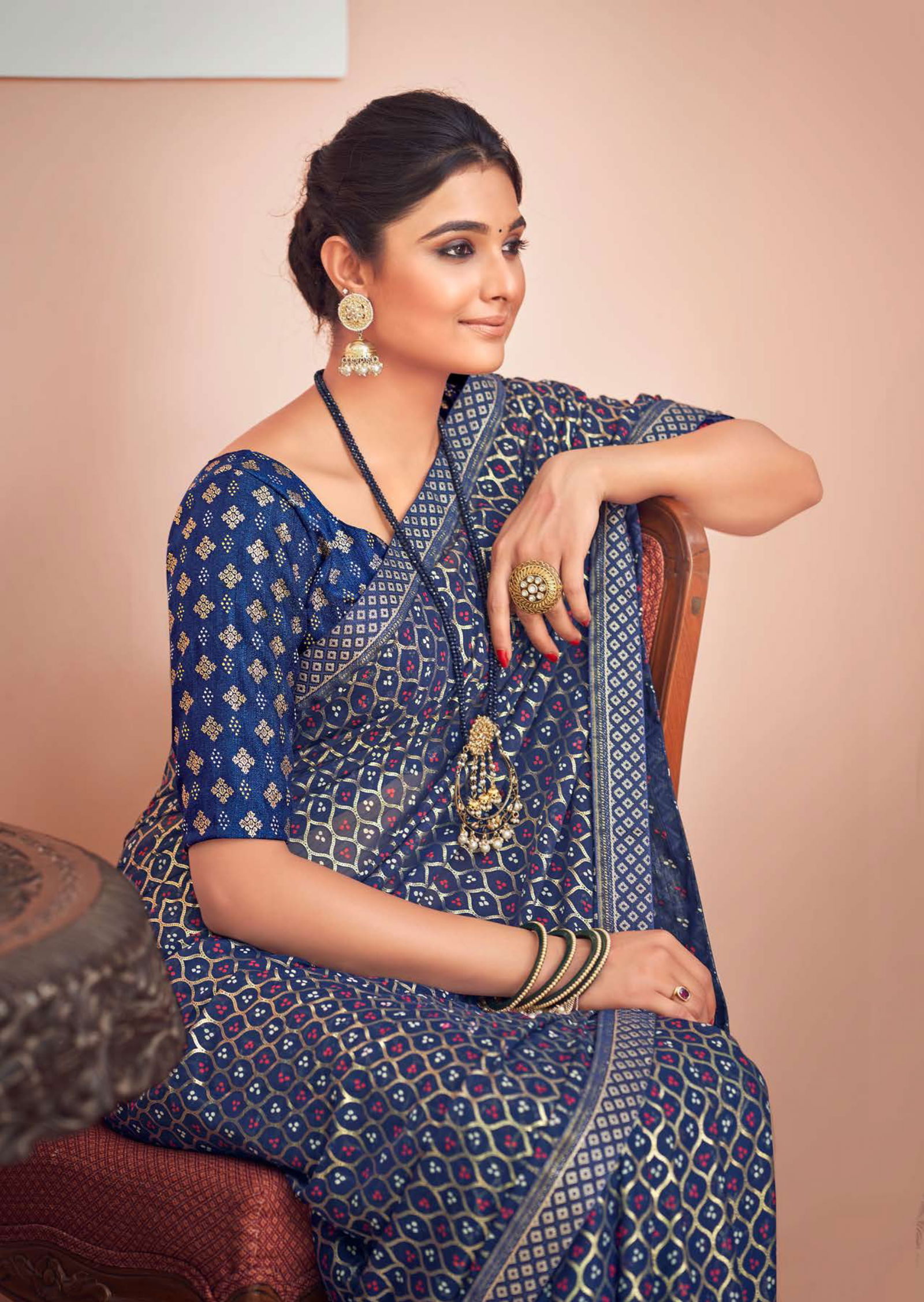 Kashvi Shring New Printed Designer Ethnic Wear Latest Saree Collection